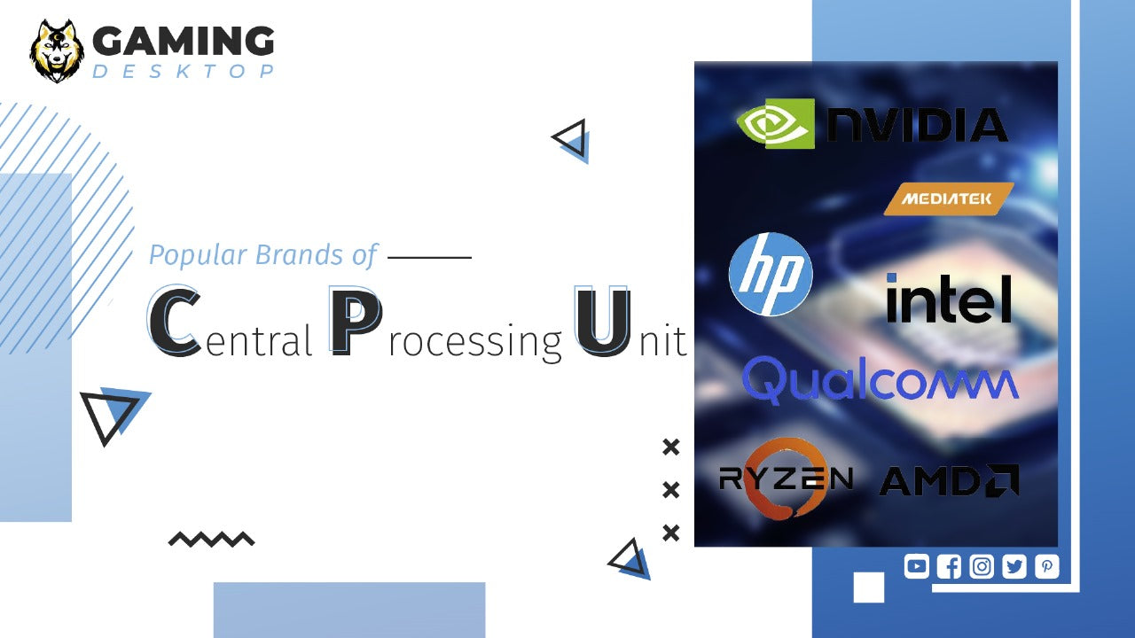 Popular Brands of Central Processing Unit ( CPU )