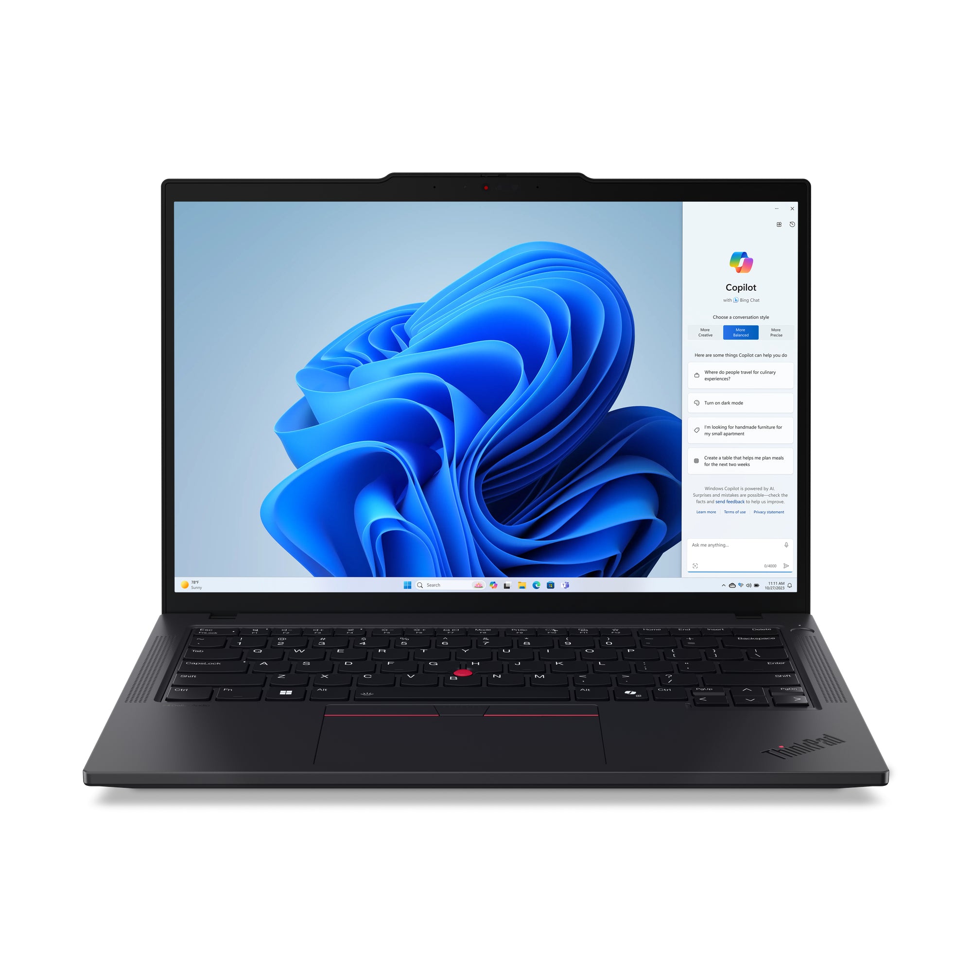 Lenovo ThinkPad T14 AMD Ryzen™ 7 PRO 8840U Laptop 35.6 cm (14