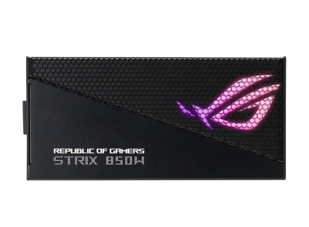 ASUS ROG-STRIX-AURA-850G-GAMING ROG STRIX 850W Gold Aura Edition, 80 Plus Gold, Fully Modular, Lambda A++ Certification,135mm Fan, Aura Sync, 10YW
