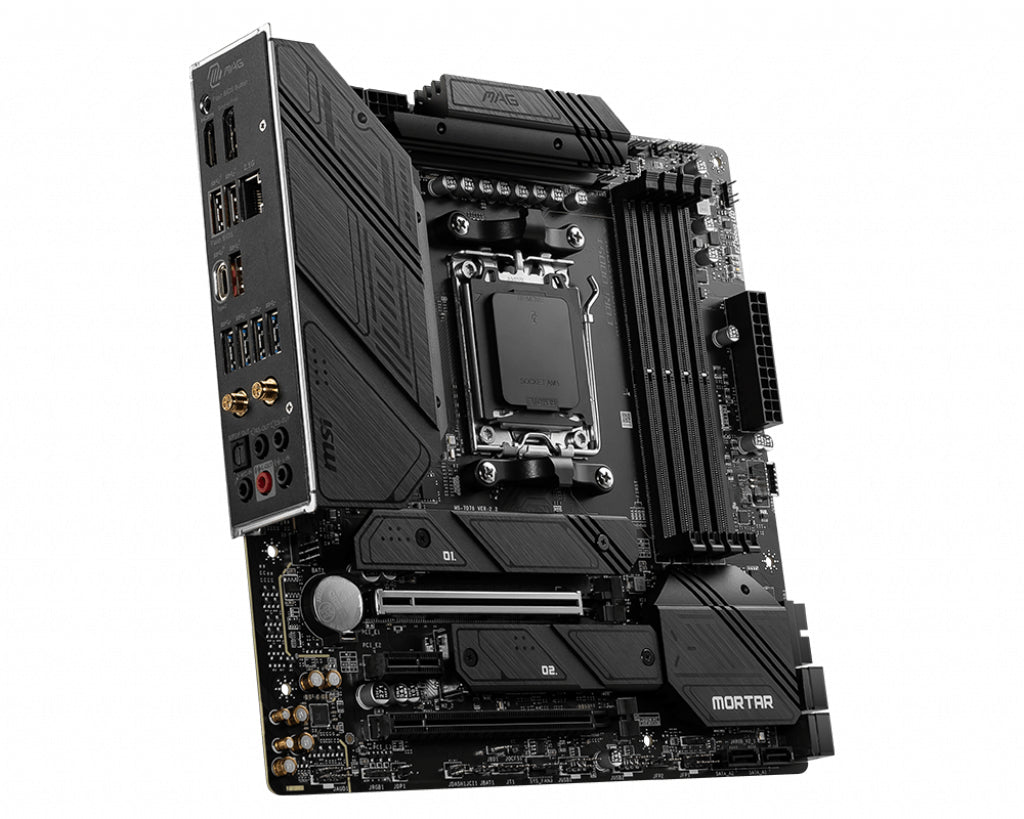 MSI MAG B650M MORTAR WIFI motherboard AMD B650 Socket AM5 micro ATX