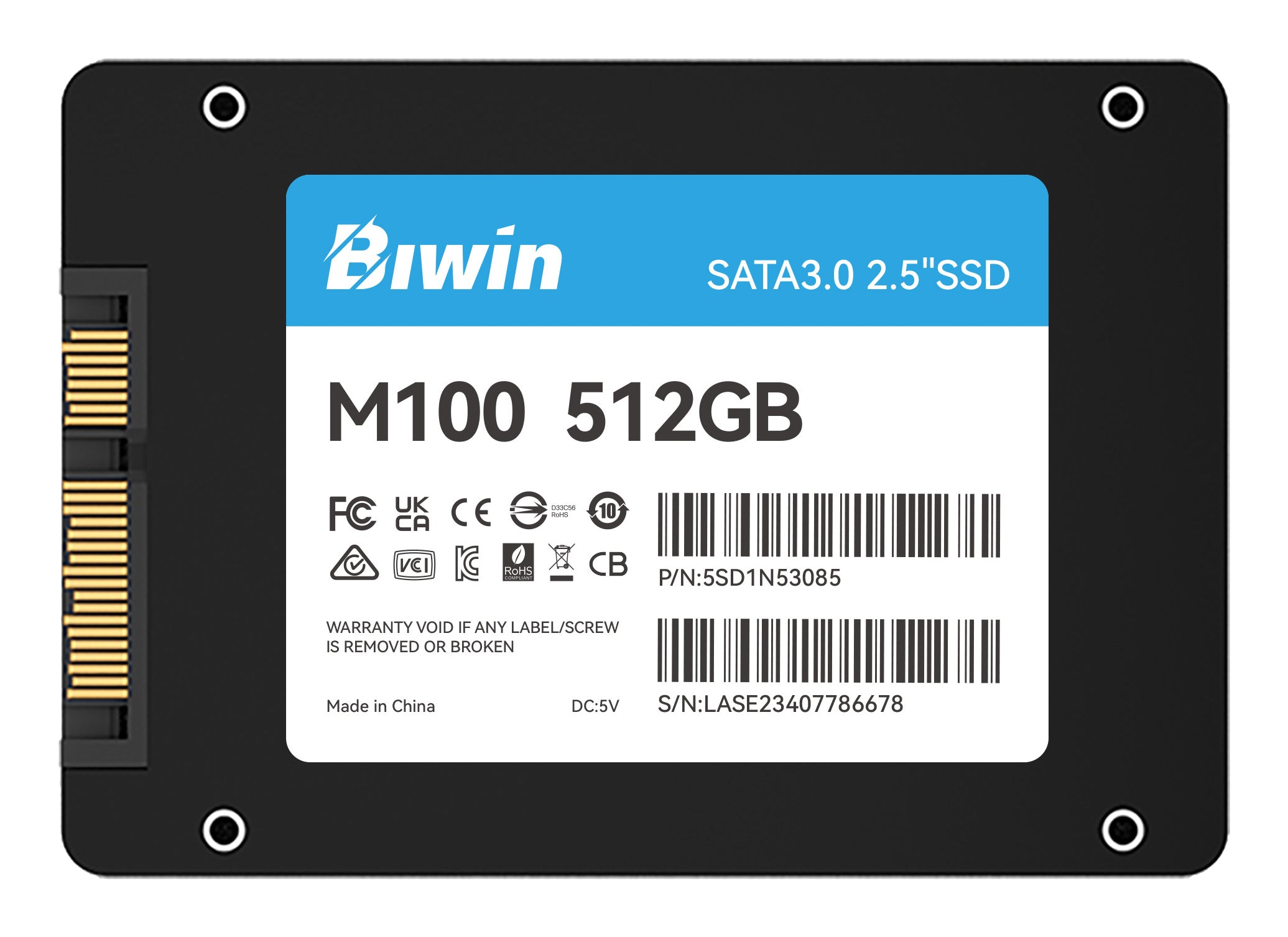 Biwin M100 512GB 2.5