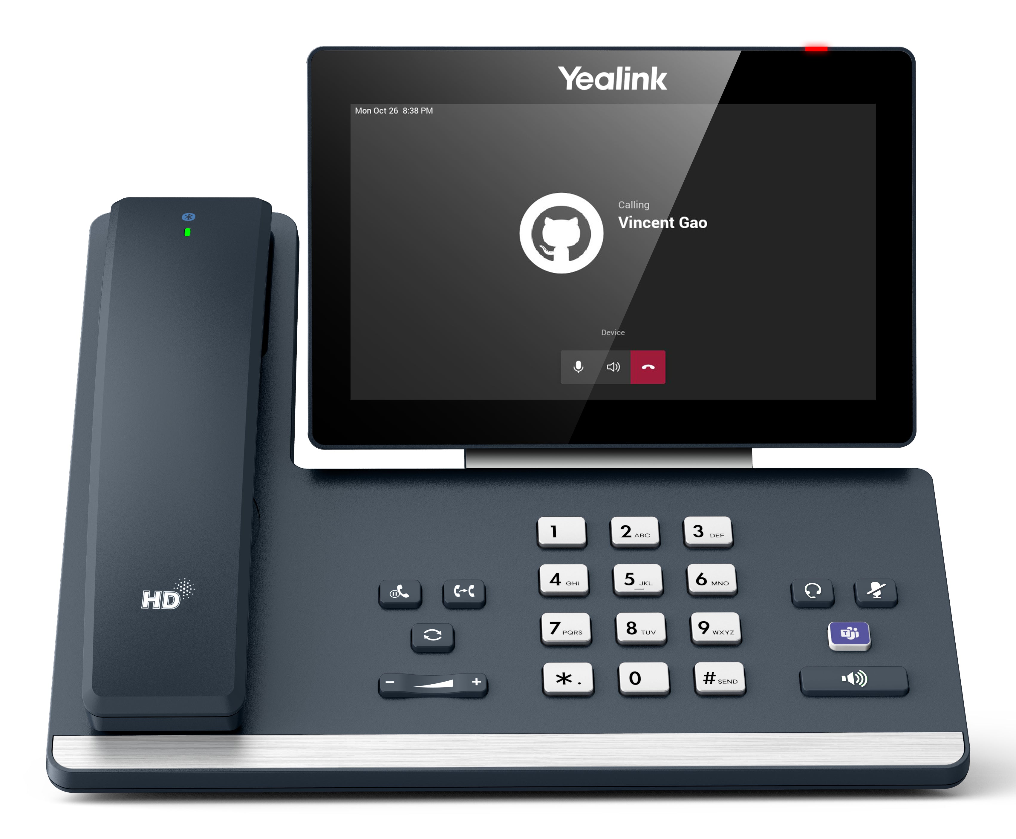 Yealink MP58-WH-TEAMS-E2 IP phone Grey LCD Wi-Fi