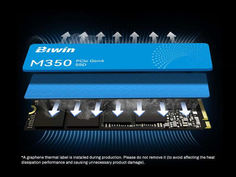 Biwin M350 1TB PCIe NVMe GEN4 6.0k MB/s