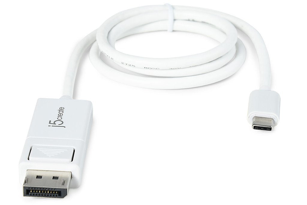 j5create JCA141 USB Type-C to 4K DisplayPort Cable