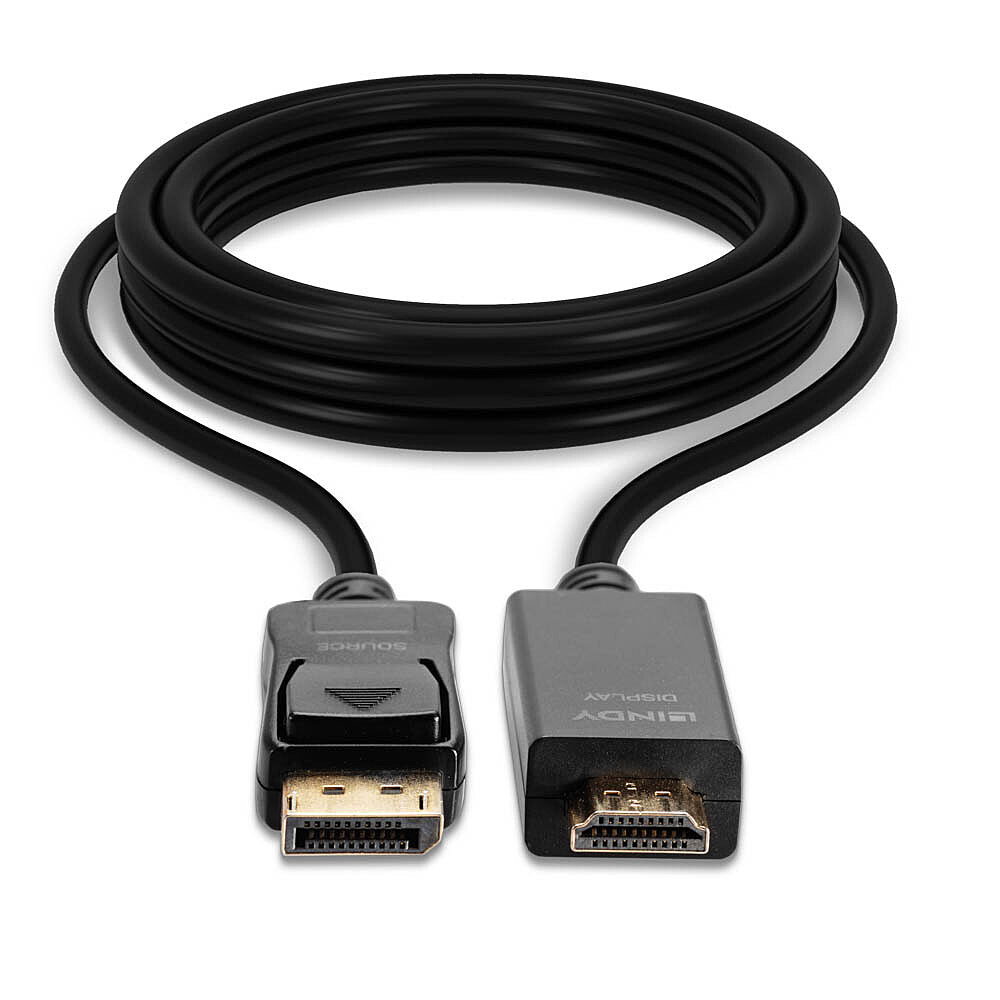 Lindy 5m DisplayPort to HDMI 10.2G Cable