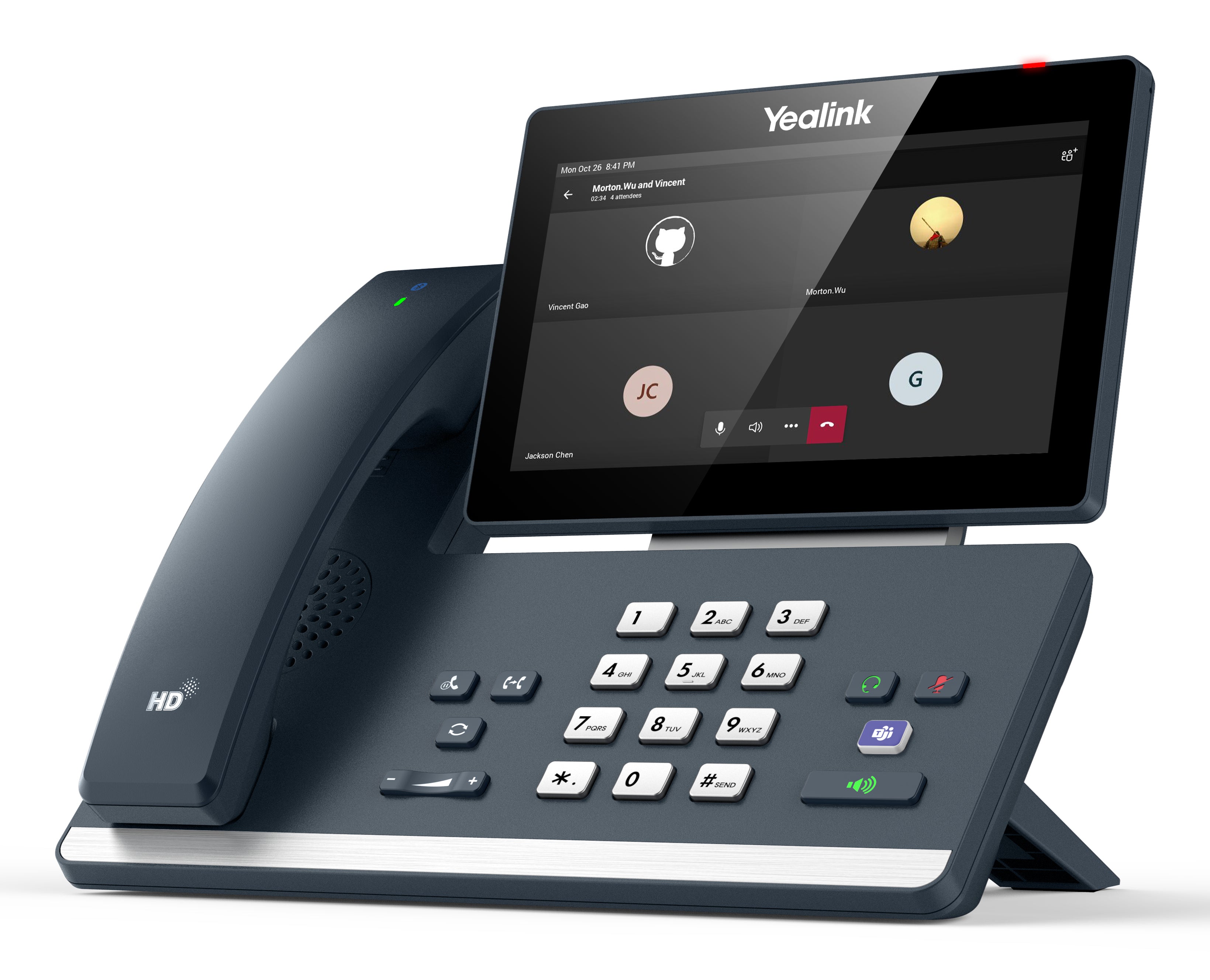 Yealink MP58-WH-TEAMS-E2 IP phone Grey LCD Wi-Fi