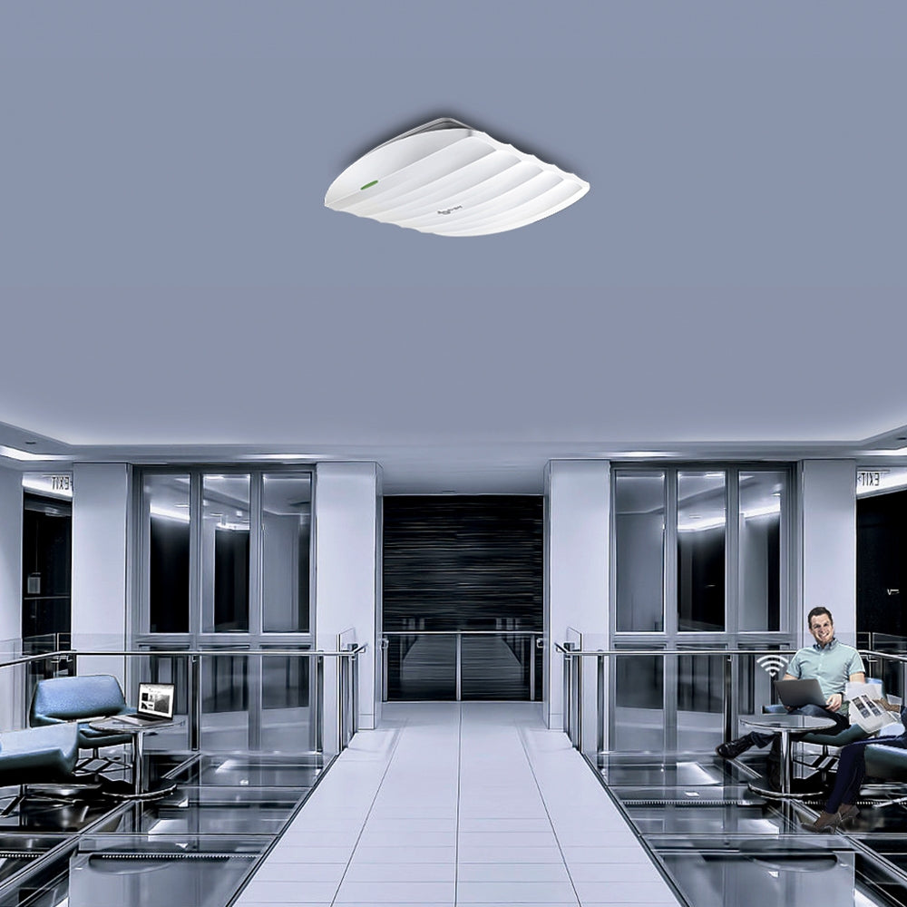 TP-Link EAP225 Omada AC1350 Wireless MU-MIMO Gigabit Ceiling Mount Access Point, Seamless Roaming, POE, Band Steering