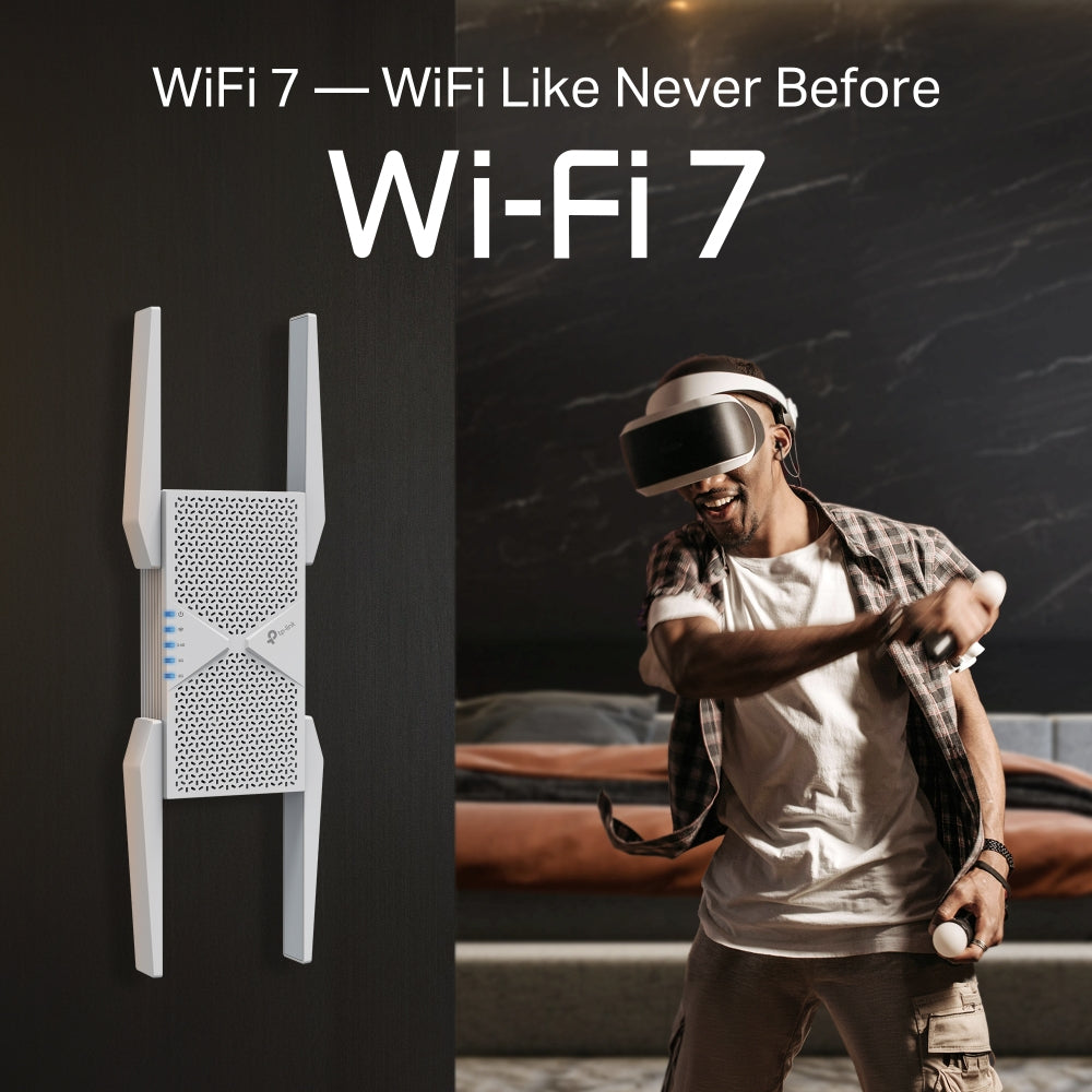 TP-Link BE11000 Network transmitter & receiver White 2500 Mbit/s