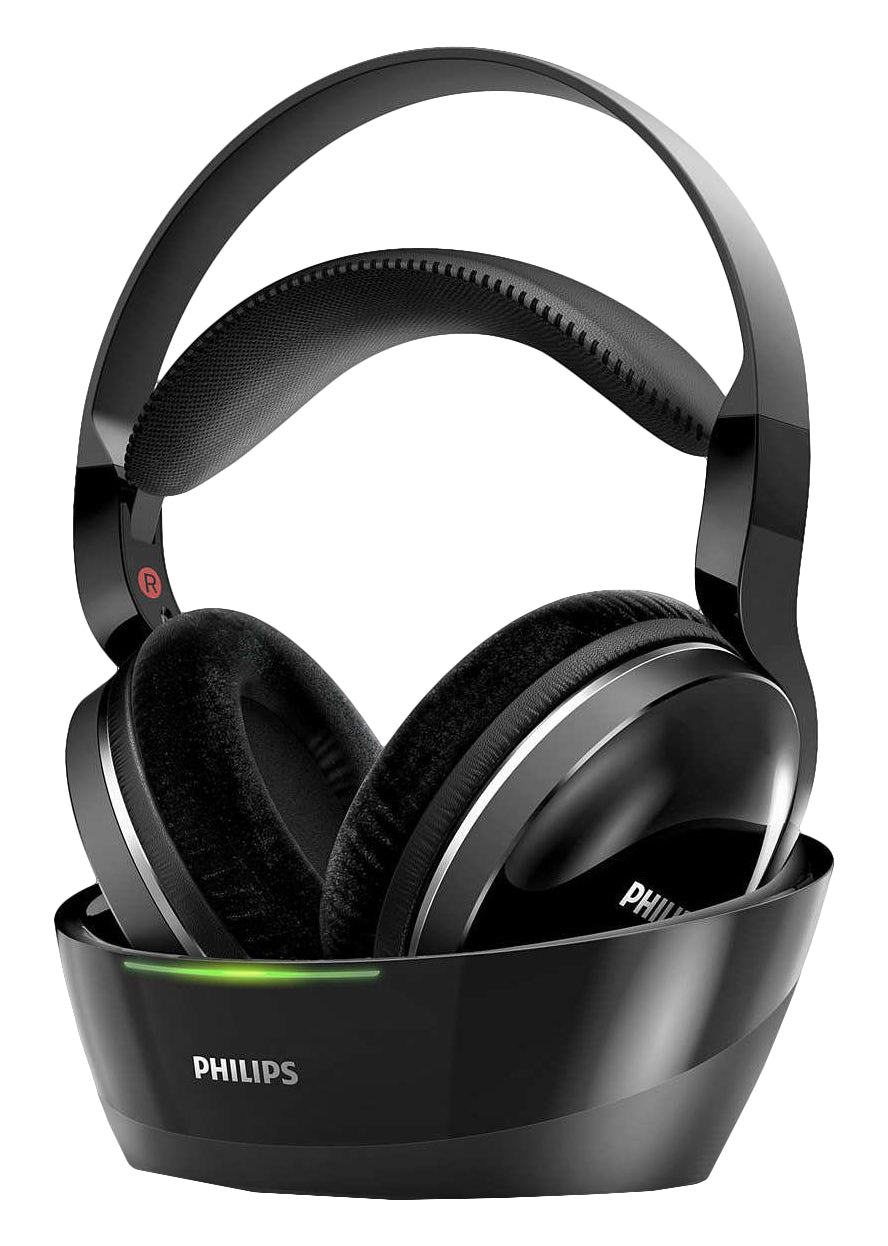 Philips SHD8850/79 Wireless Over-Ear Hi-Fi TV Headphones, Black