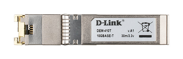 D-Link DEM-410T network transceiver module Copper 10000 Mbit/s SFP+