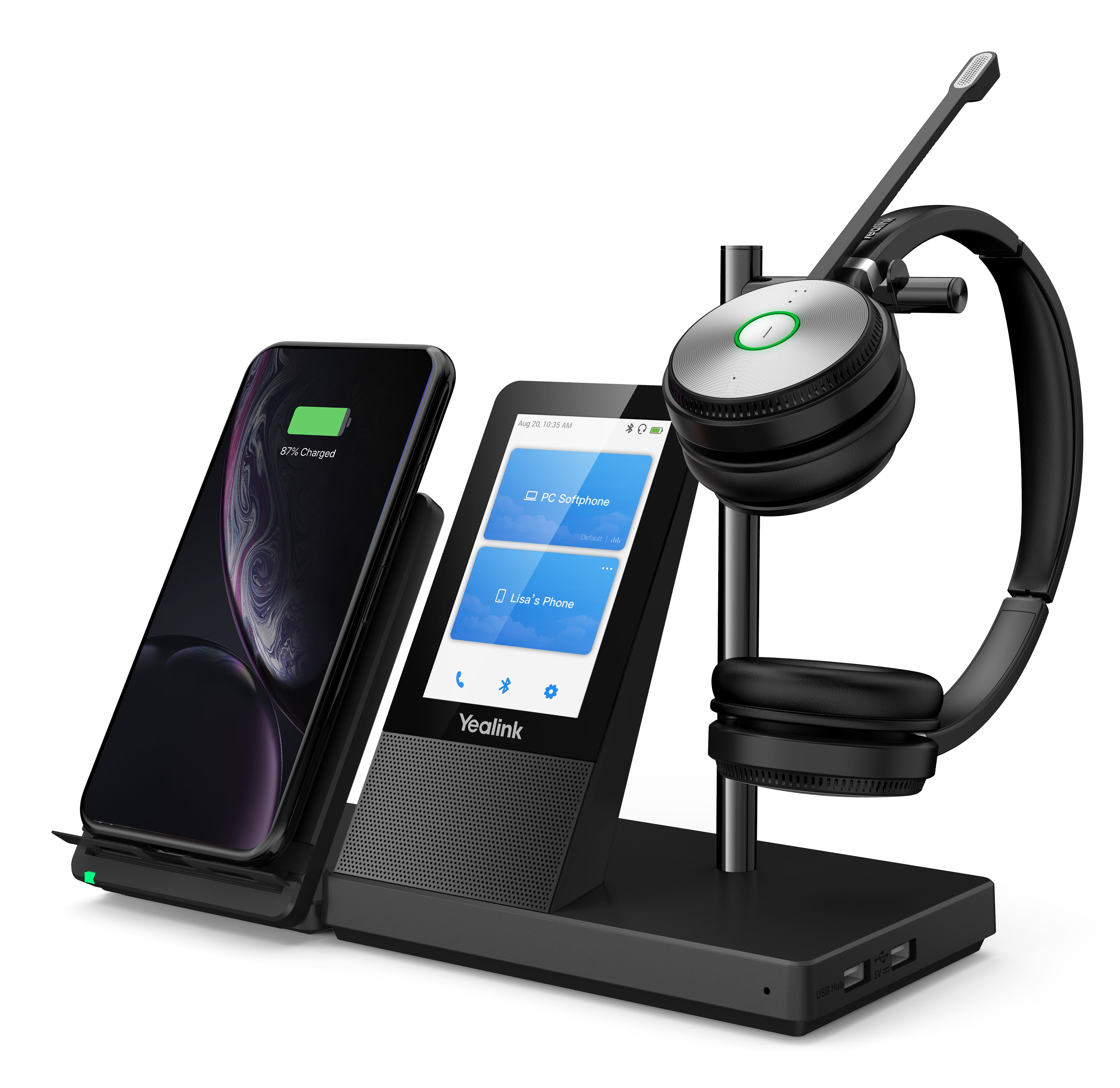 Yealink WH66 Dual UC-DECT Wireless headset