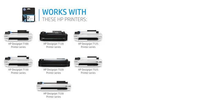HP 711B 80-ml Black DesignJet Ink Cartridge