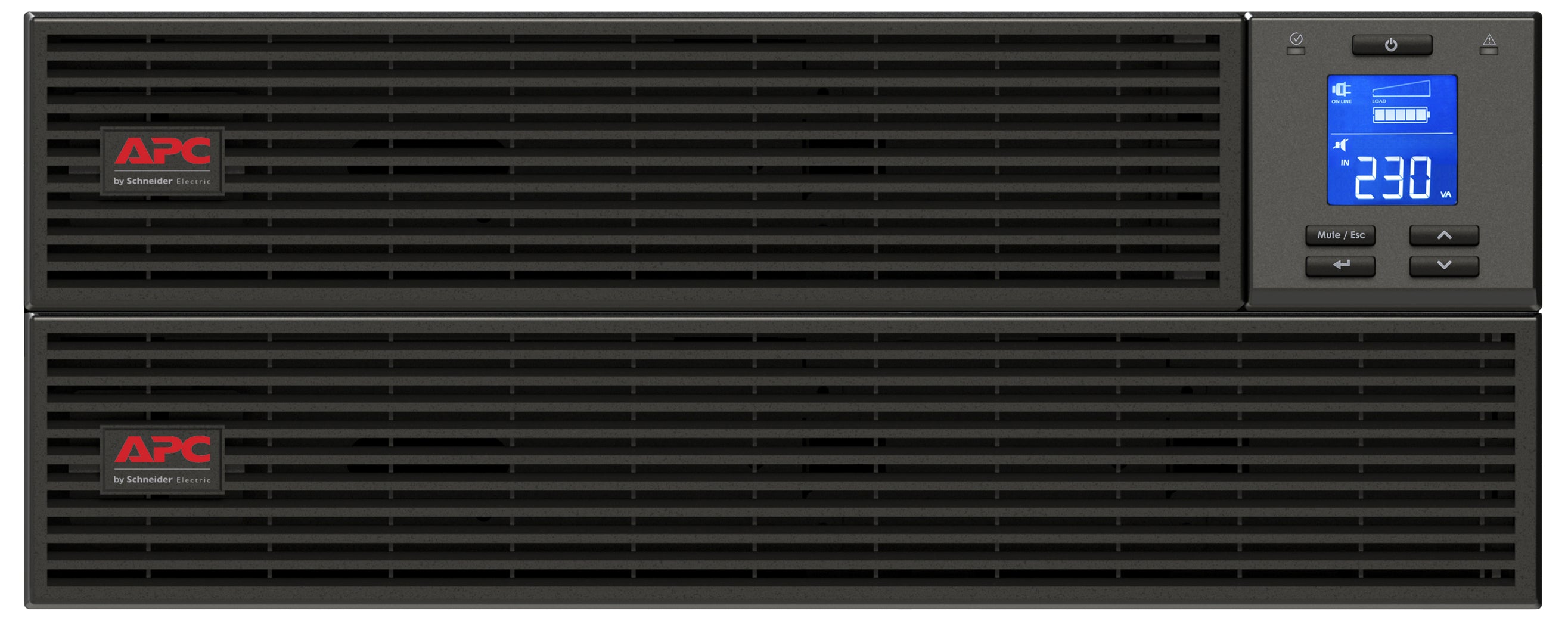 APC Easy UPS ONLINE SRV RM Ext. 3000VA230V uninterruptible power supply (UPS) Double-conversion (Online) 3 kVA 2400 W 7 AC outlet(s)