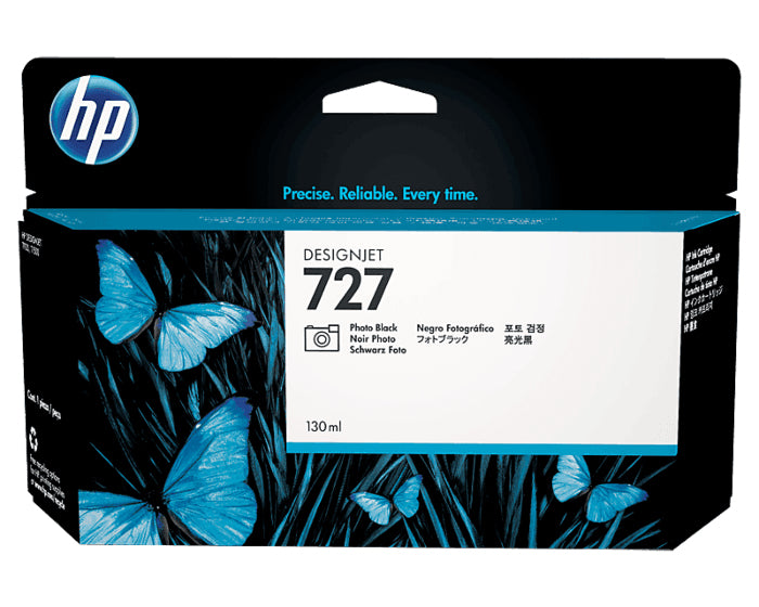 HP 727B 130-ml Photo Black DesignJet Ink Cartridge