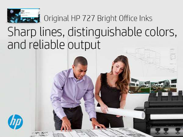 HP 727B 130-ml Photo Black DesignJet Ink Cartridge