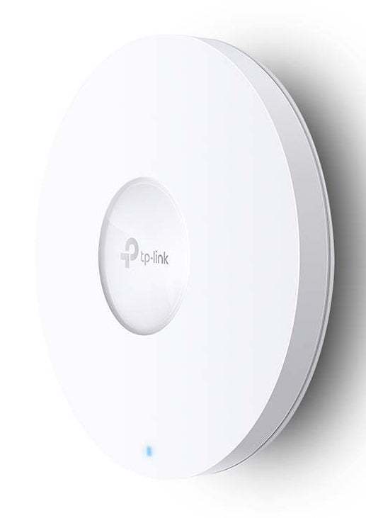 TP-Link EAP613 Omada AX1800 Ceiling Mount WiFi 6 Access Point, 574Mbps at  2.4 GHz + 1201 Mbps at 5 GHz,  2Internal Antennas, MU-MIMO, Seamless Roami