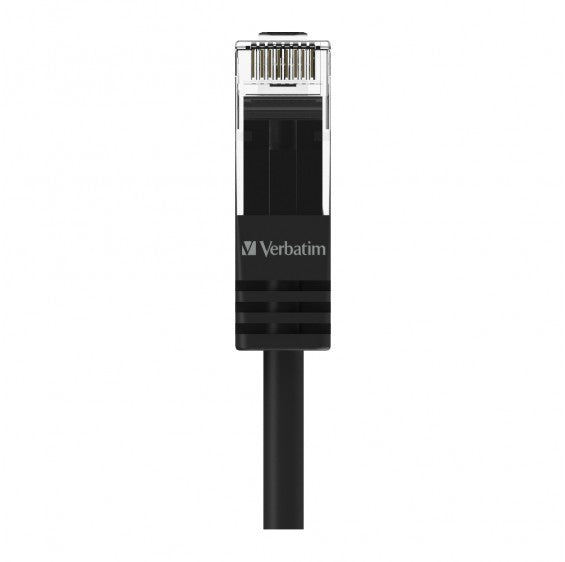 Verbatim 66576 networking cable Black 1 m Cat6