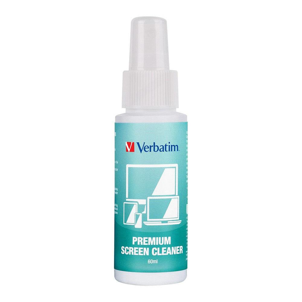 Verbatim 66610 equipment cleansing kit Screens/Plastics Equipment cleansing liquid 60 ml