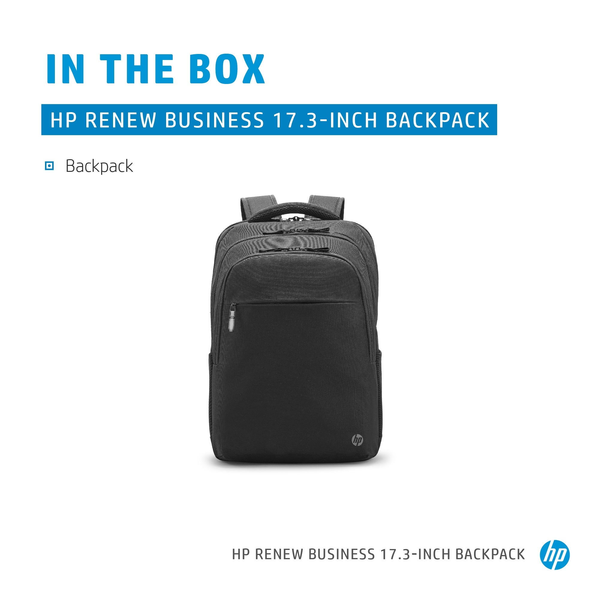 HP Renew Business 17.3-inch Laptop Backpack