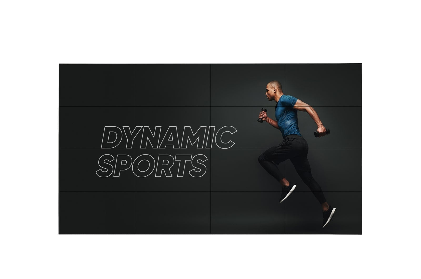 LG 49VL5PJ-A Signage Display Panorama design 124.5 cm (49