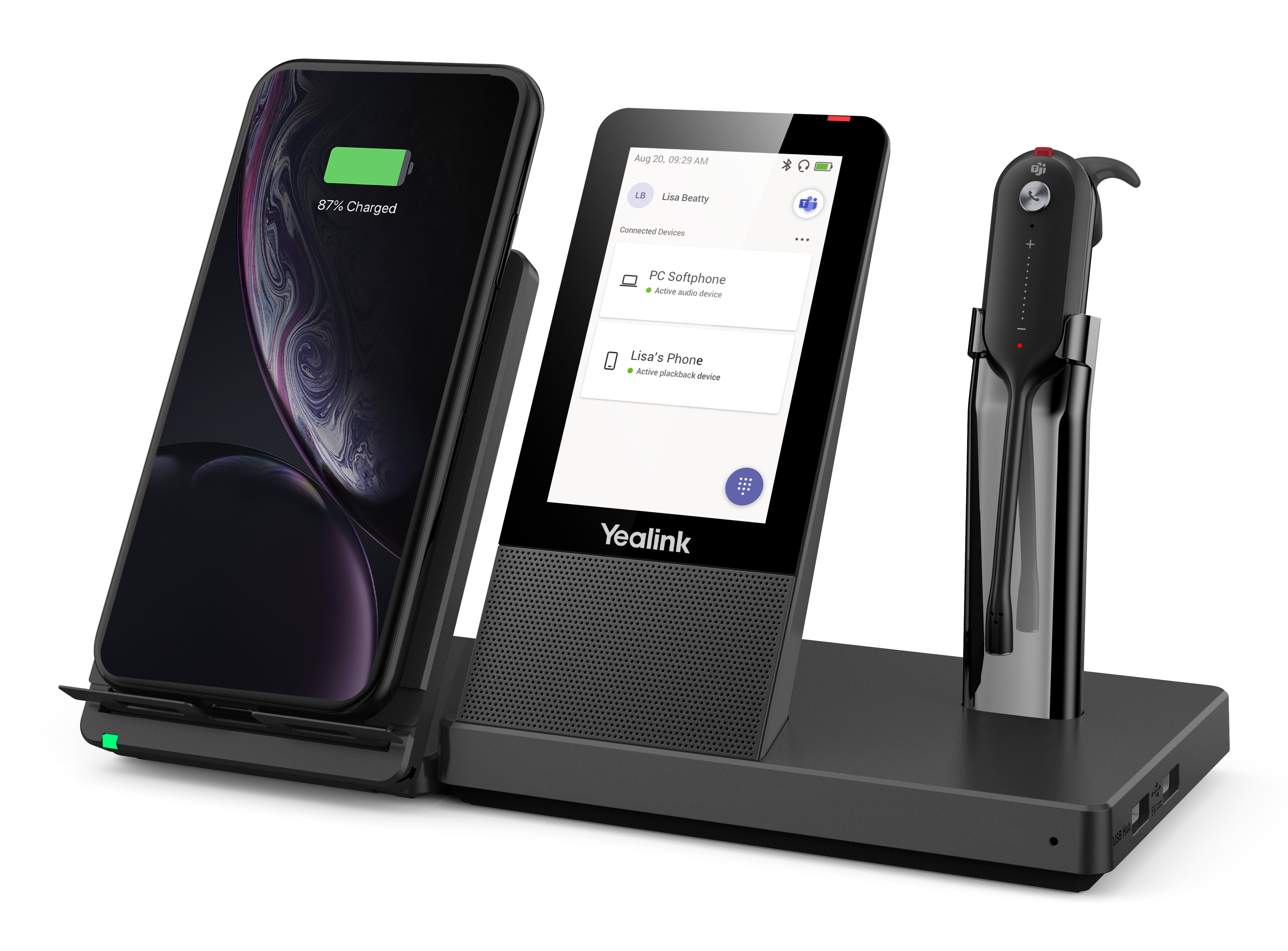 Yealink WH67 Teams-DECT Wireless headset