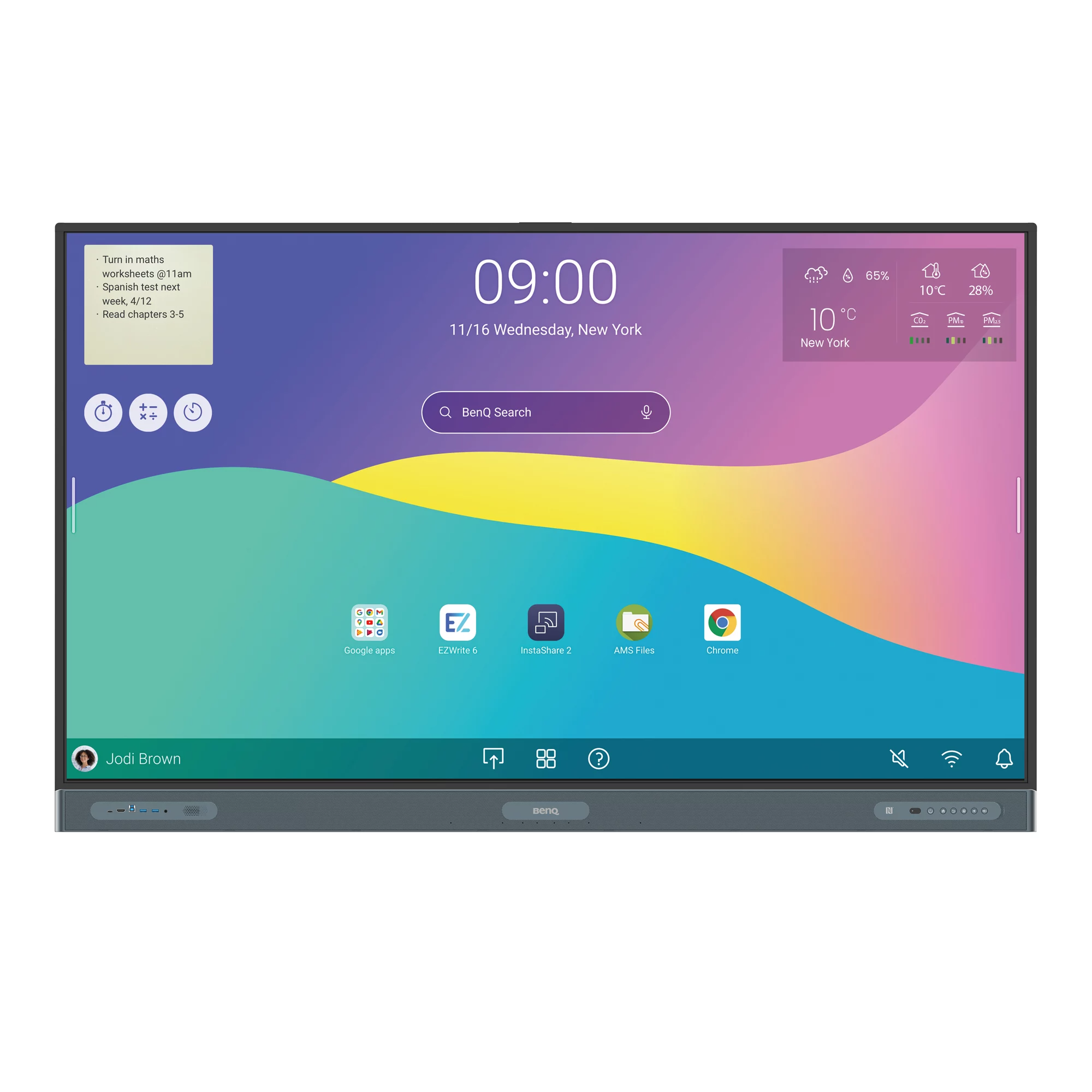 Gaming DesktopBENQ 75 RP7504 4K UHD 450NITS 12001 CONTRAST ANDROID 13 WITH WIFI DONGLE - 5YRS WTY