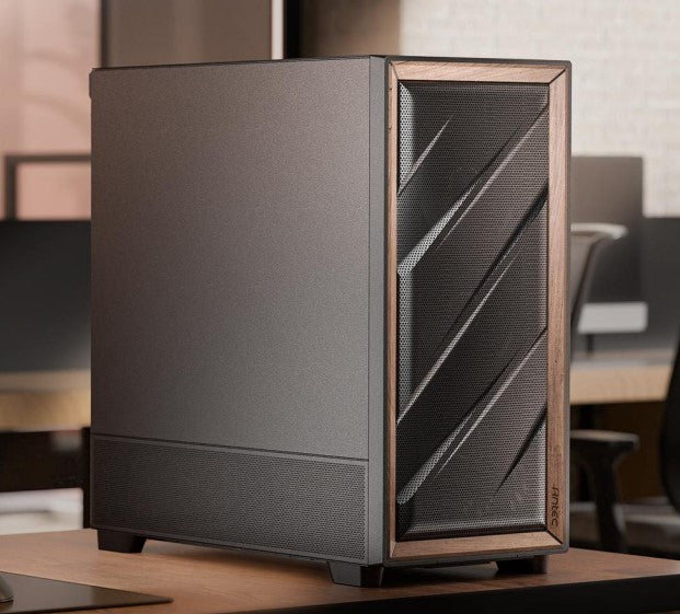 Gaming DesktopAntec Flux SE Walnut Wood Trim Solid Side Panel