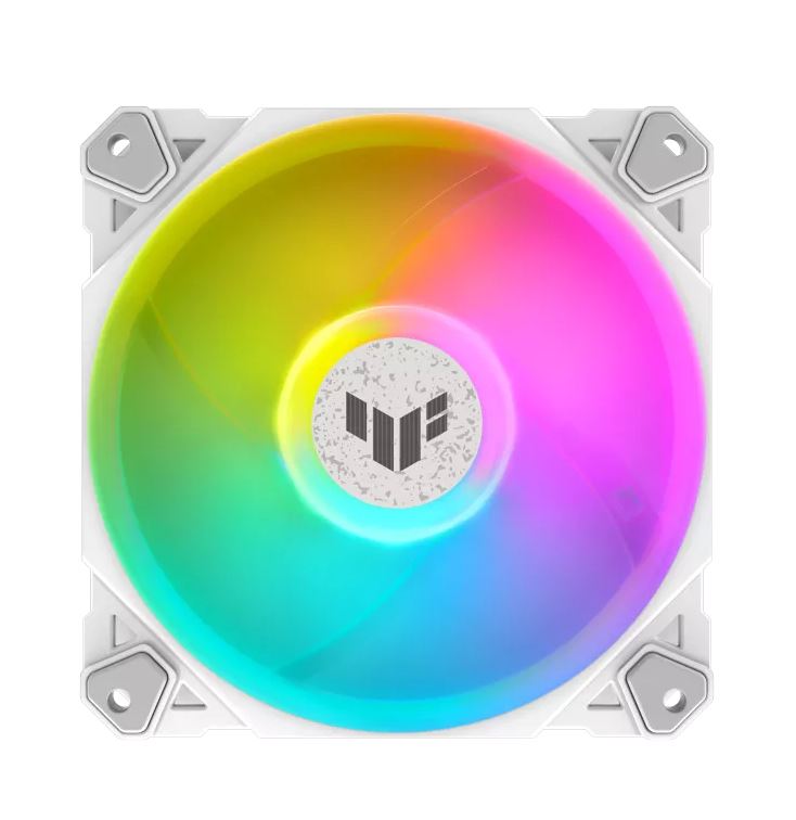 Gaming DesktopASUS TUF Gaming TF120 ARGB White Fan. Low Noise. PWN Control Anti-vibration. Double-layer LED arra .Aura Sync. 250