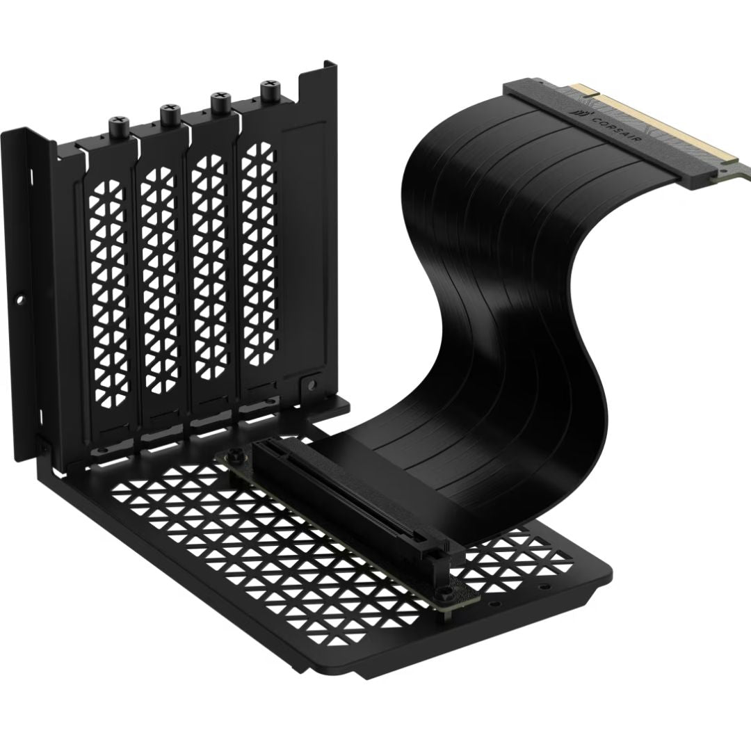 Gaming DesktopCorsair 6500 Series Vertical GPU Mount Kit - Black  *Compatible with CORSAIR 6500 Series cases only