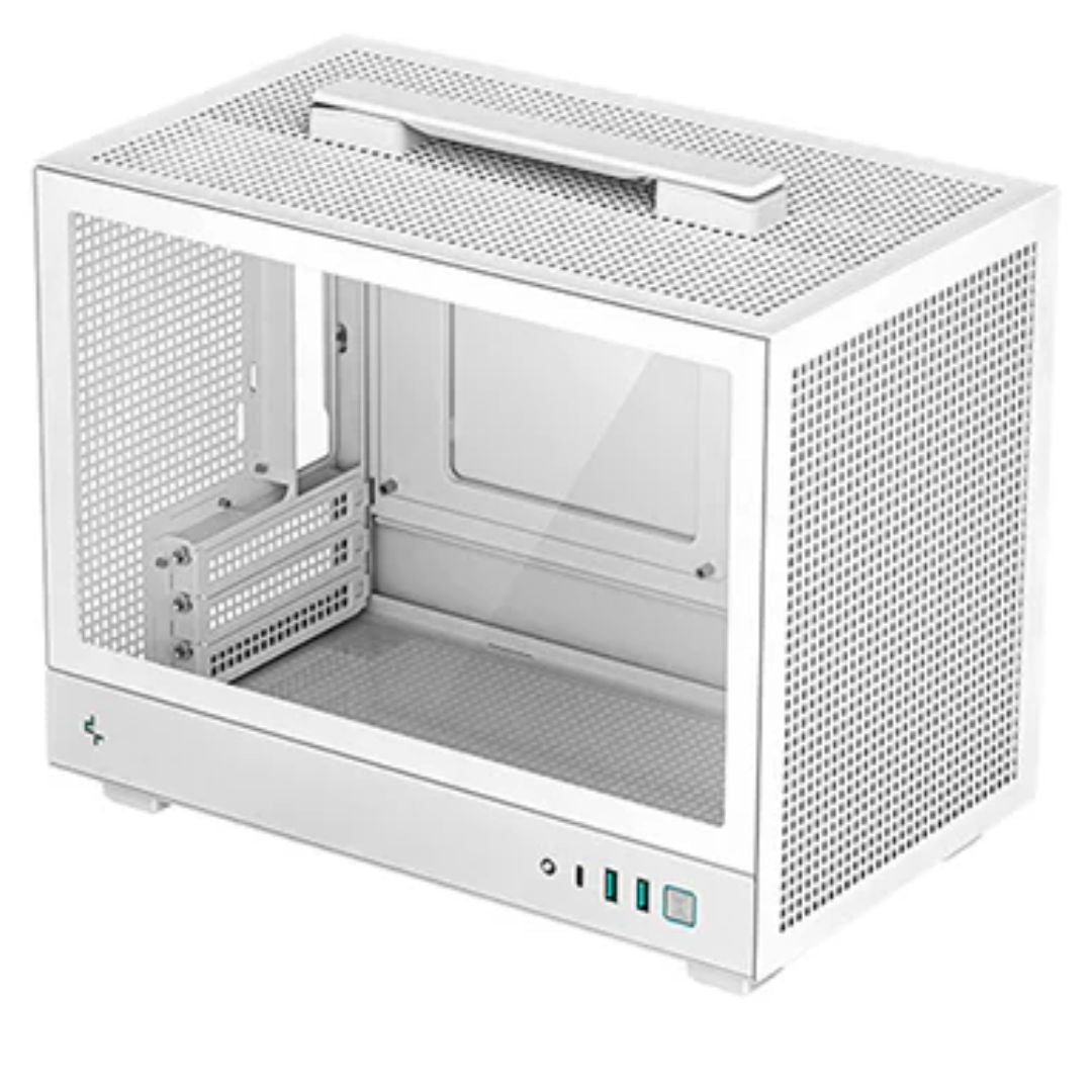 Gaming DesktopDeepCool CH160 MESH WH Ultra-Portable Mini-ITX Case