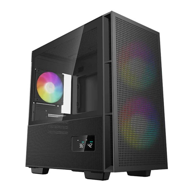 Gaming DesktopDeepCool CH360 Digital Black Micro ATX Case