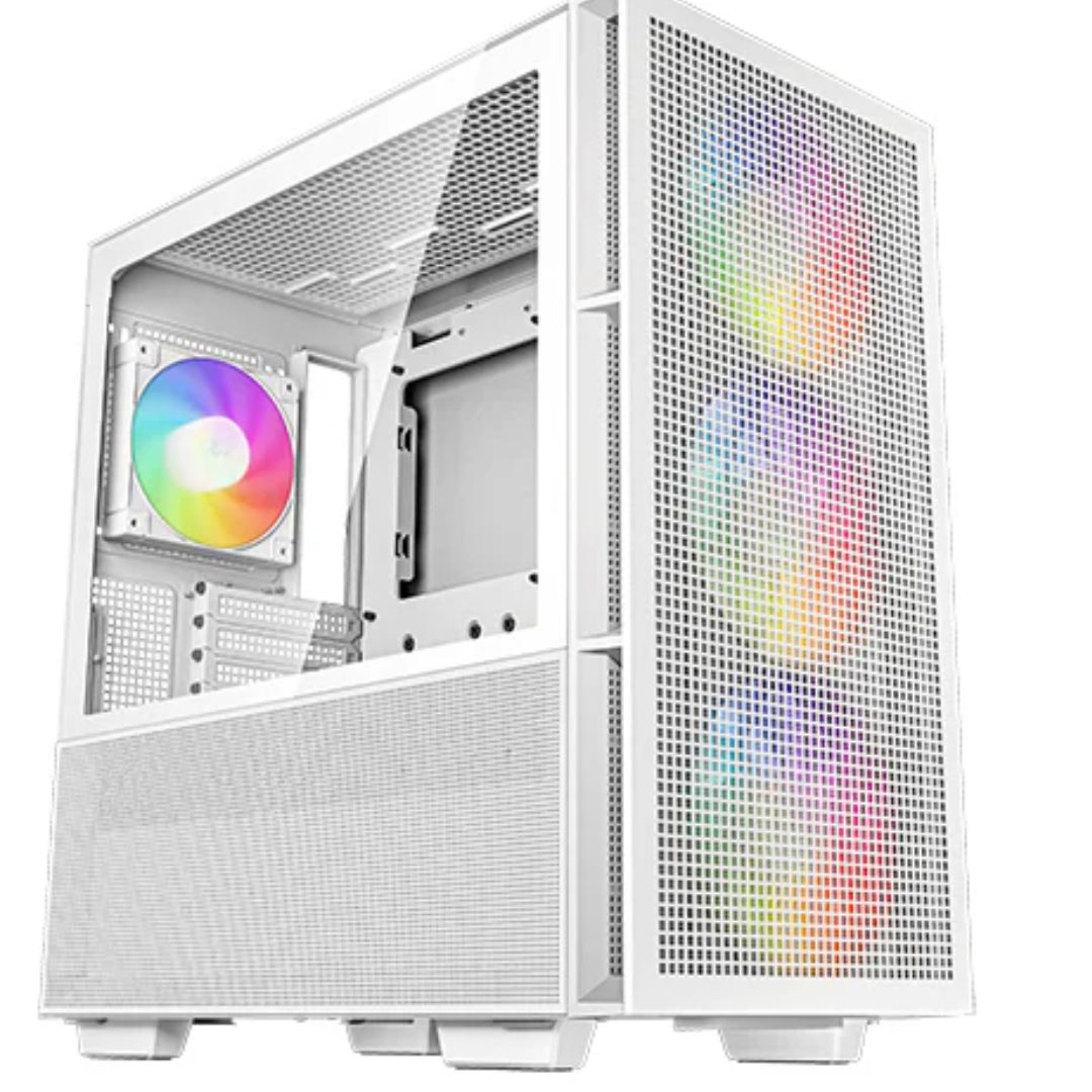 Gaming DesktopDeepCool CH560 White HighAirflow Mid-Tower ATX Case