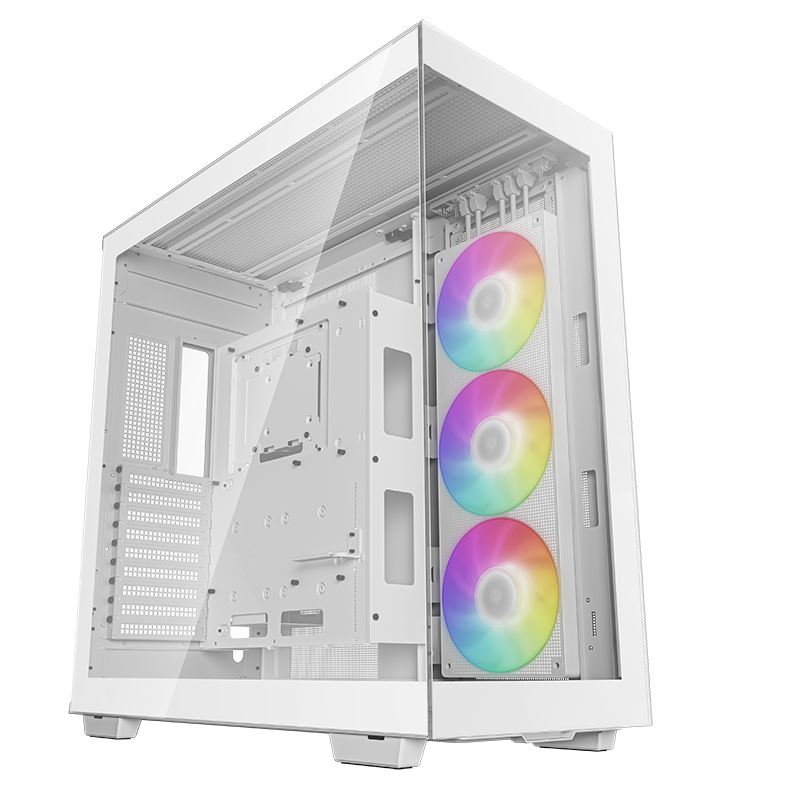Gaming DesktopDeepCool CH780 White Panoramic Tempered Glass ATX Case