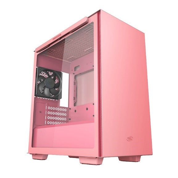 Gaming DesktopDeepCool MACUBE 110 Pink Minimalistic Micro-ATX Case