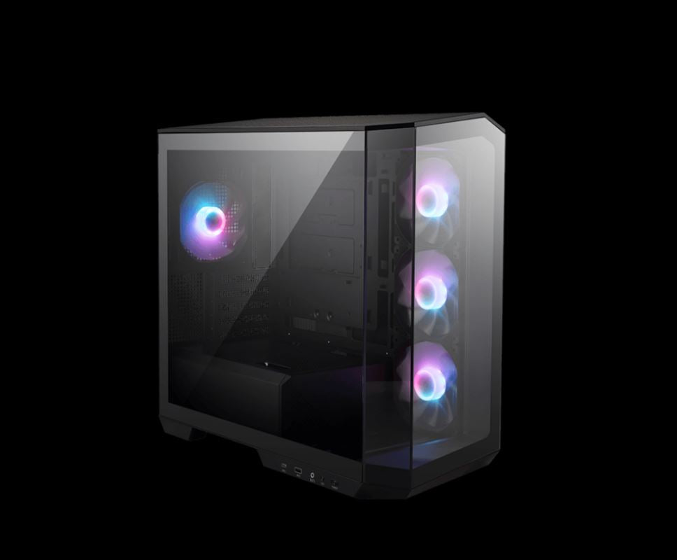 Gaming DesktopMSI MAG PANO M100R PZ BLACK Micro ATX Case