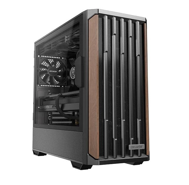 Gaming DesktopOKINOS Cypress P7 Genuine Walnut Wood ATX