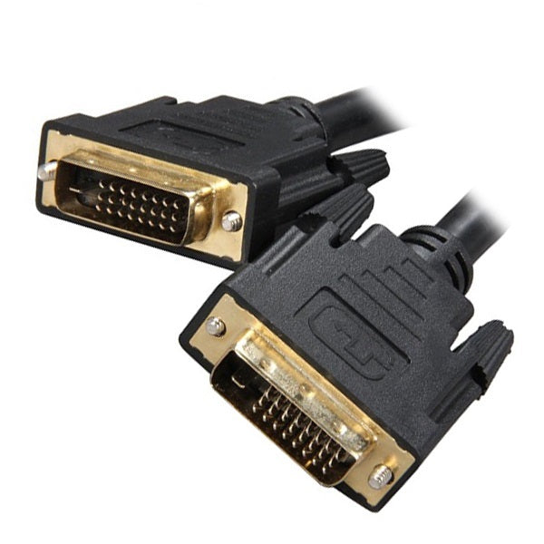 Gaming Desktop8Ware DVI-D Dual-Link Cable 2m - Male to Male 25-pin 28 AWG for PS4 PS3 Xbox 360 Monitor PC Computer Projector DVD