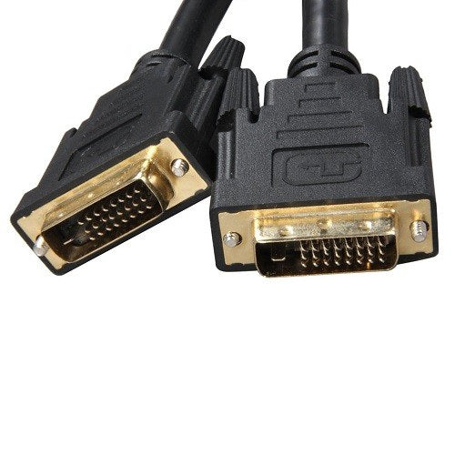 Gaming Desktop8Ware DVI-D Dual-Link Cable 5m - Male to Male 25-pin 28 AWG for PS4 PS3 Xbox 360 Monitor PC Computer Projector DVD