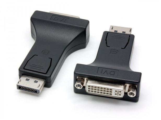 Gaming Desktop8Ware DisplayPort DP to DVI Adapter Converter 20-pin to DVI 24+1-pin Male to Female for TV PC Monitor