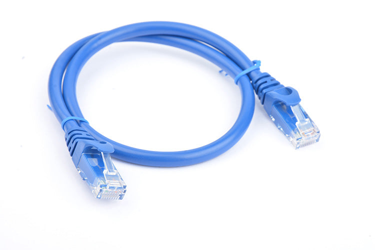 Gaming Desktop8Ware CAT6A Cable 0.25m (25cm) - Blue Color RJ45 Ethernet Network LAN UTP Patch Cord Snagless