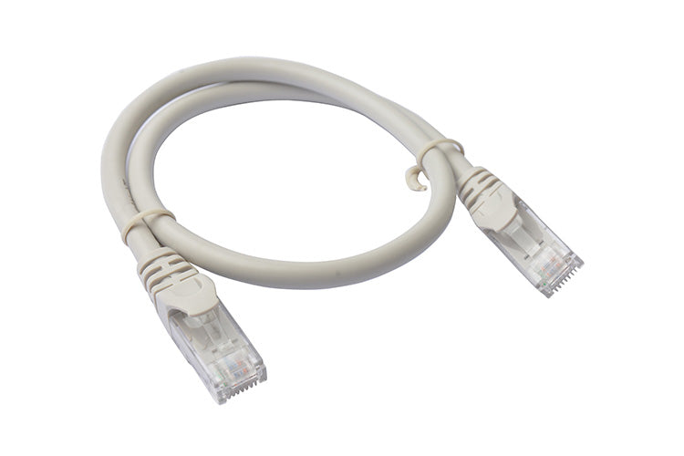 Gaming Desktop8Ware CAT6A Cable 0.25m (25cm) - Grey Color RJ45 Ethernet Network LAN UTP Patch Cord Snagless