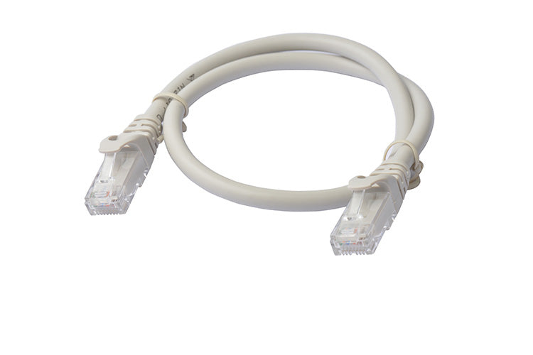 Gaming Desktop8Ware CAT6A Cable 0.5m (50cm) - Grey Color RJ45 Ethernet Network LAN UTP Patch Cord Snagless
