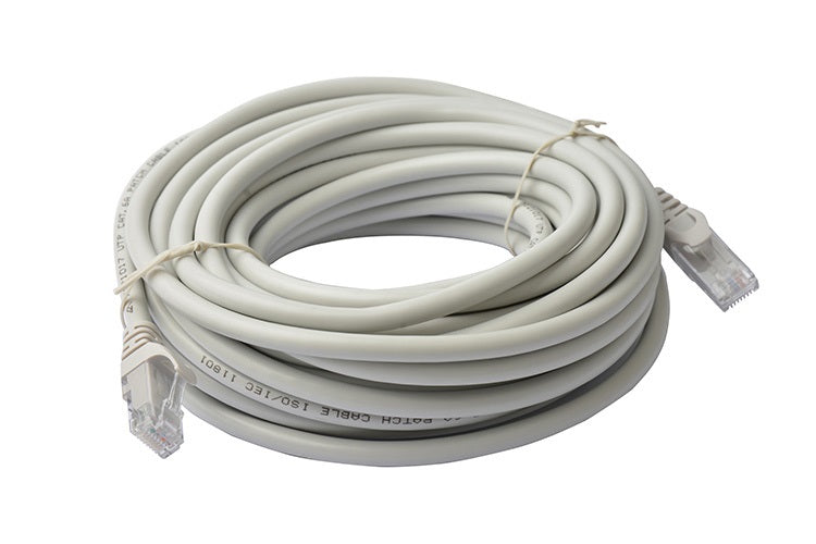 Gaming Desktop8Ware CAT6A Cable 10m - Grey Color RJ45 Ethernet Network LAN UTP Patch Cord Snagless