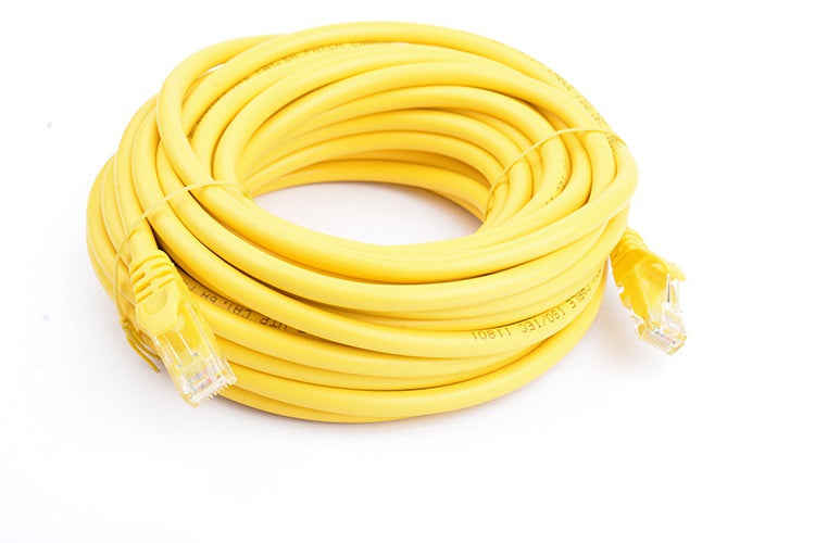 Gaming Desktop8Ware CAT6A Cable 10m - Yellow Color RJ45 Ethernet Network LAN UTP Patch Cord Snagless