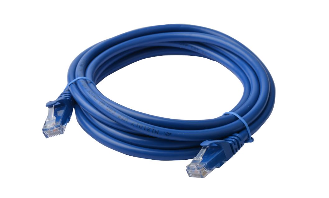 Gaming Desktop8Ware CAT6A Cable 30m - Blue Color RJ45 Ethernet Network LAN UTP Patch Cord Snagless