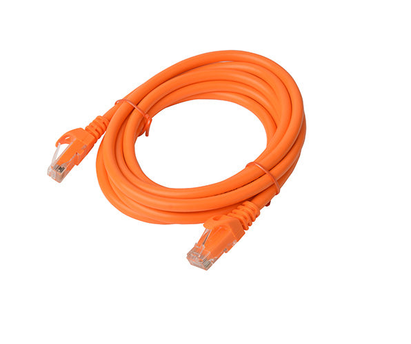 Gaming Desktop8Ware CAT6A Cable 3m - Orange Color RJ45 Ethernet Network LAN UTP Patch Cord Snagless