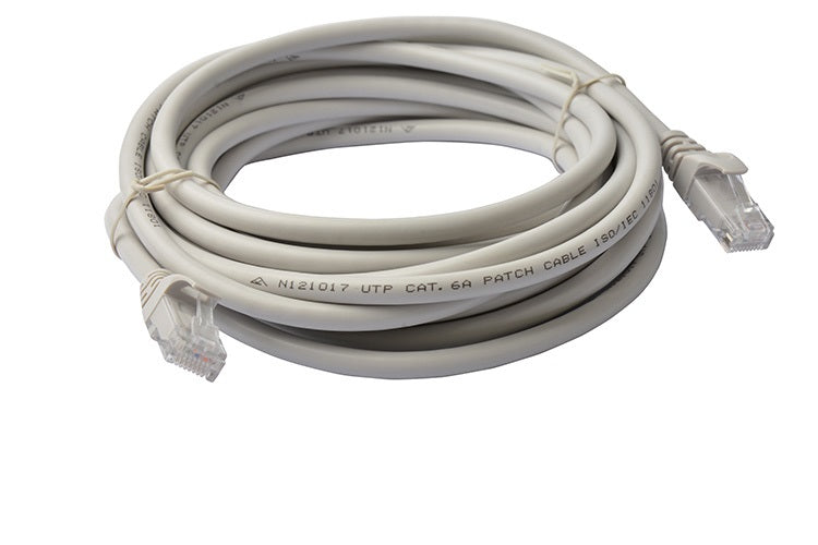 Gaming Desktop8Ware CAT6A Cable 5m - Grey Color RJ45 Ethernet Network LAN UTP Patch Cord Snagless