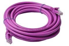 Gaming Desktop8Ware CAT6A Cable 5m - Purple Color RJ45 Ethernet Network LAN UTP Patch Cord Snagless