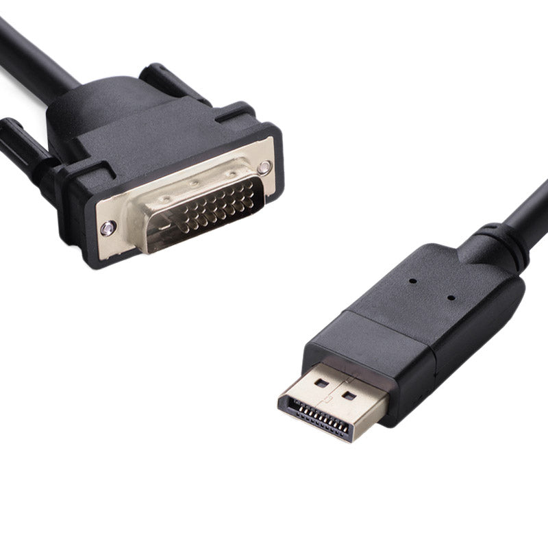 Gaming Desktop8ware DisplayPort DP to DVI-D 2m Cable Male to Male 24+1 Gold plated Supports video resolutions up to 1920x1200/1080P Full HD @60Hz