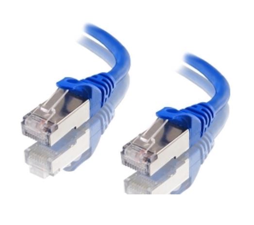 Gaming DesktopAstrotek CAT6A Shielded Ethernet Cable 1.5m Blue Color 10GbE RJ45 Network LAN Patch Lead S/FTP LSZH Cord 26AWG